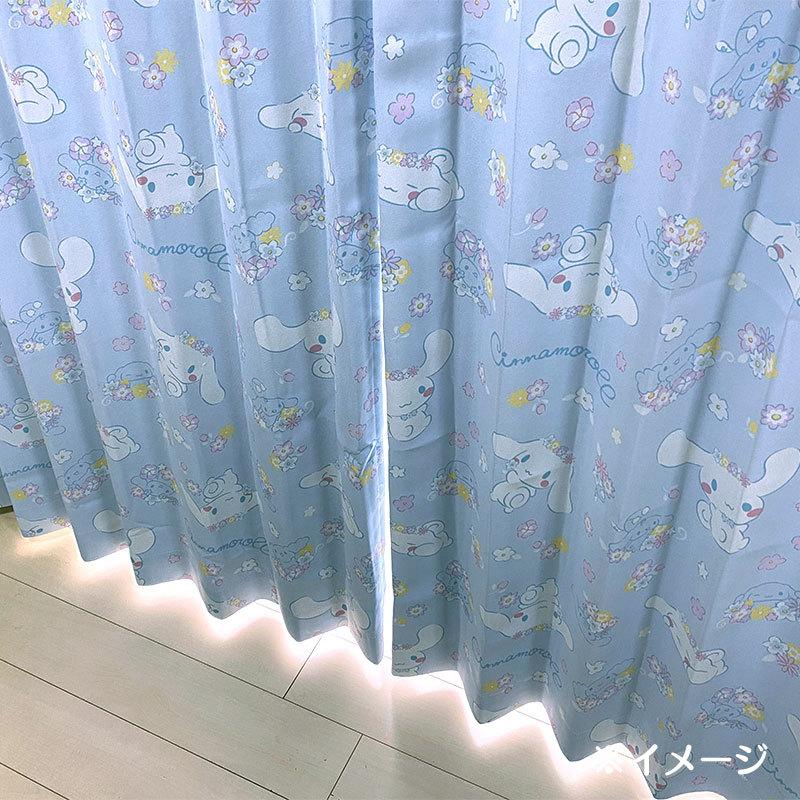 sanrio（サンリオ） シナモロール 2級遮光カーテン2枚組 100×135cm