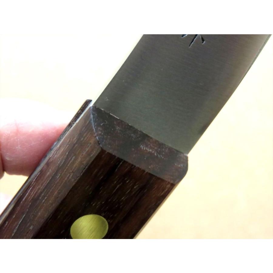 正広 包丁 皮はぎ 16.5cm (165mm) 関の刃物 最高級特殊鋼 炭素鋼