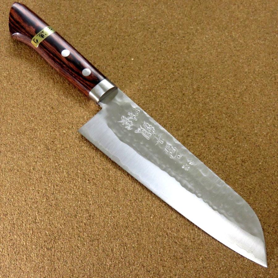 包丁 三徳包丁 17cm (170mm) 関の刃物 本割込 3層鋼 V金1号 VG-1 口金