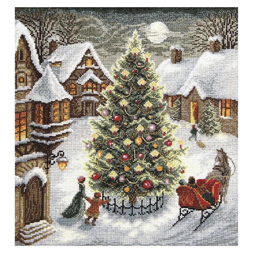 輸入刺繍 クロスステッチキット Charivna Christmas tree of wishes
