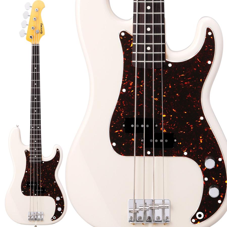 HISTORY（ヒストリー） HPB-Standard VWH Vintage White 日本製エレキ