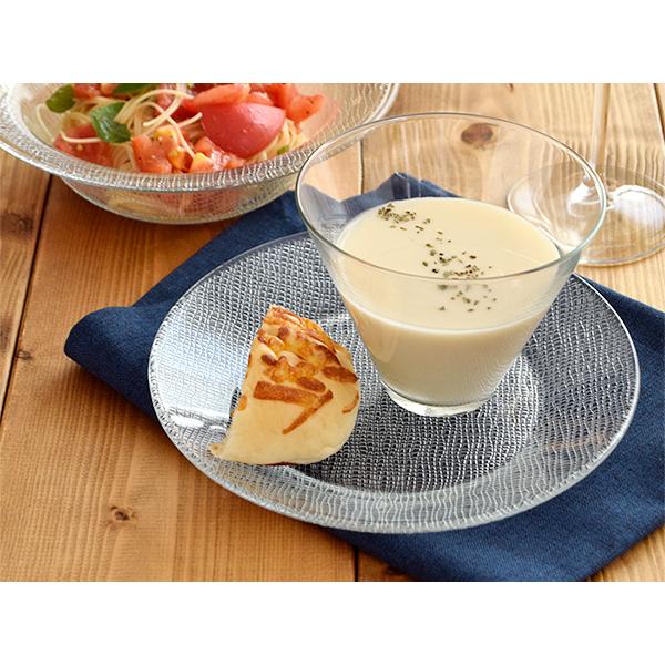 爆買ガラスプレート 19cm networkガラス食器 ガラス プレート 皿 お皿