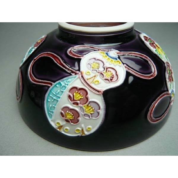 京焼 清水焼 紫交趾六瓢夫婦茶碗 昇峰 : 松韻堂 Yahoo!店 - 通販