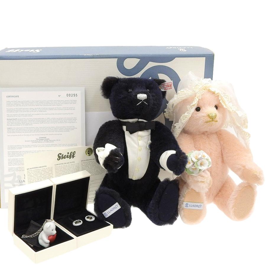シュタイフ×リヤドロ STEIFF×LLADRO コラボ 2体セット ぬいぐるみ