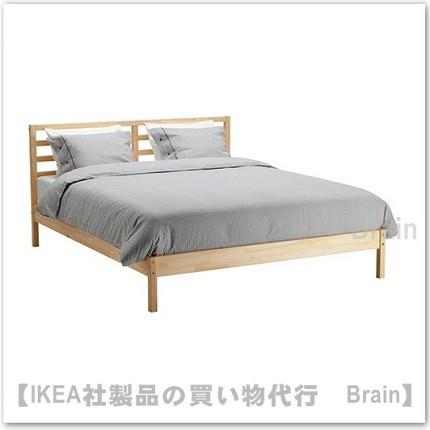 イケア（IKEA） TARVA ベッドフレームすのこ付き160x200 cm パイン材