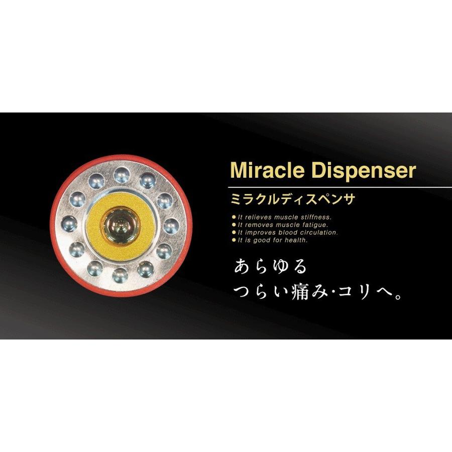 ミラクルディスペンサ12 ツボ 指圧 足ツボ 経絡 肩のつらさ 腰痛 膝