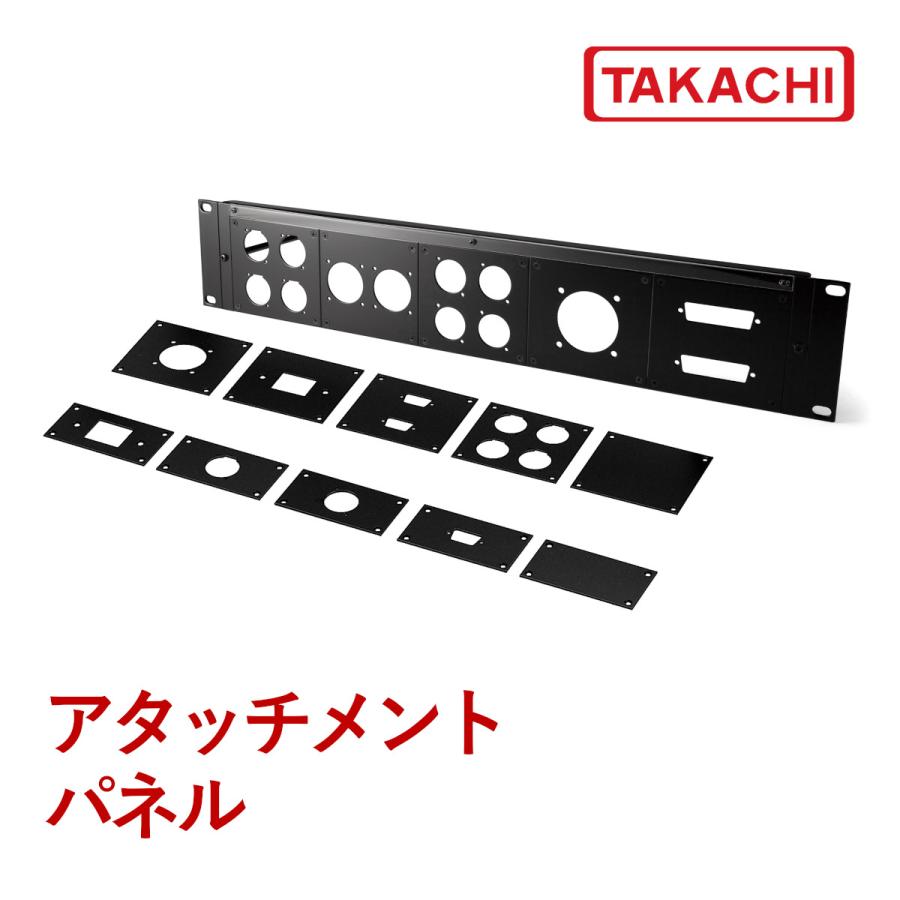 タカチ（TAKACHI） ATR-204B AT型EIA規格2Uパネル