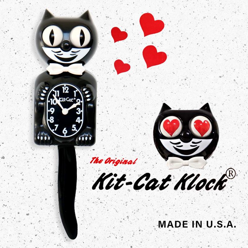 正規品 キットキャットクロック ハート キット キャット クロック