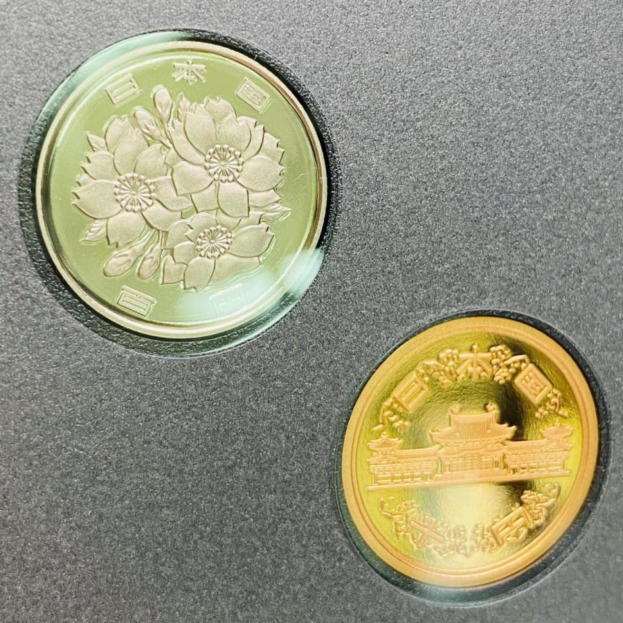 通常1995プルーフ貨幣セット 平成7年 Proof Set 年銘板 鏡面仕上げ