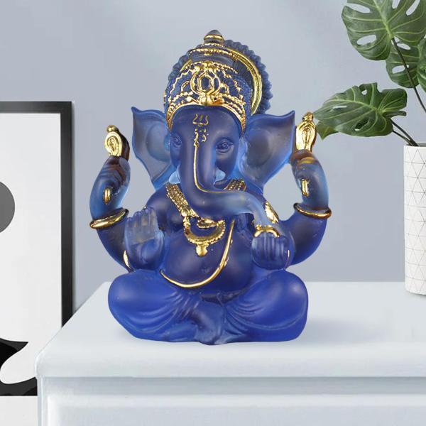 ガネーシャの置物インドの風水主ガネーシュの彫像家の装飾品工芸品青