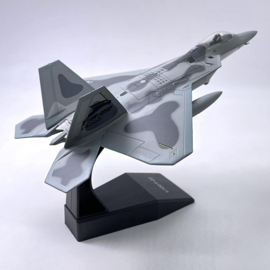 金属合金F-22ラプター飛行機米国空軍航空会社軍用戦闘機飛行機1:100