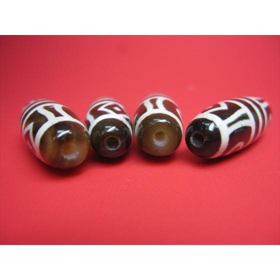 チベット高級天珠 星辰二眼天珠 38×13mm : 天然石のお店Sun flower