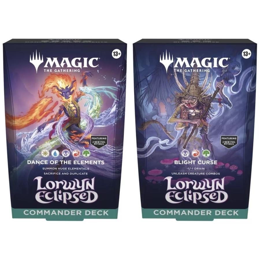 新品】【即納】【統率者デッキ 英語版 2種セット】マジック：ザ