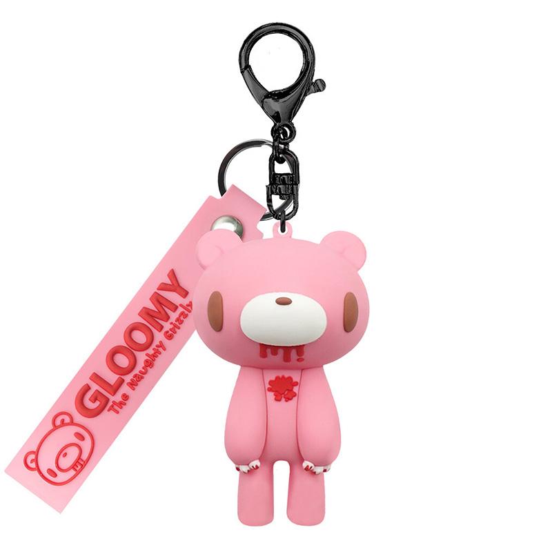 GLOOMY グル〜ミ〜 フィギュア付きキーチェーン PINK（グルーミー