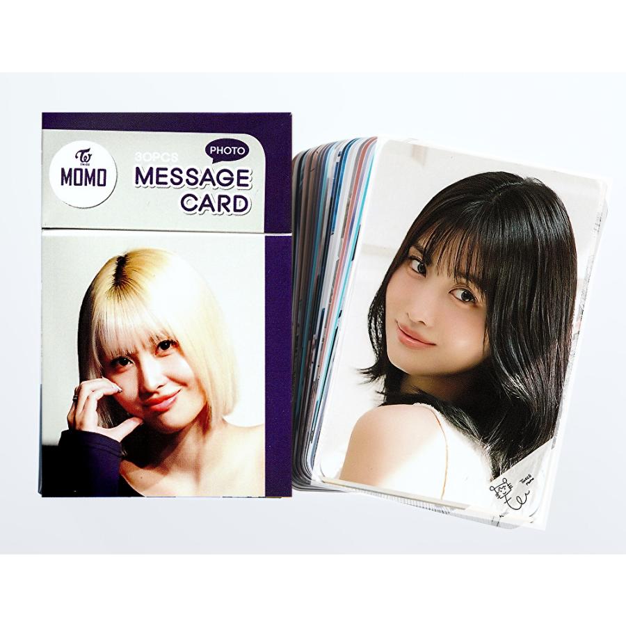 TWICE MOMO モモ フォトメッセージカード （ブックマーク、タグ) 30枚