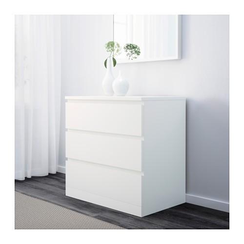 イケア（IKEA） IKEA - - MALM -マルム- 引き出しユニット チェスト