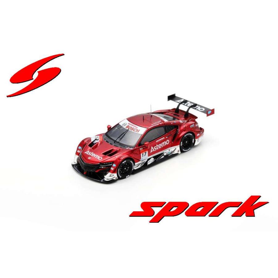 スパーク 1/43 Astemo NSX-GT No.17 REAL RACING 2021 GT500 スーパー