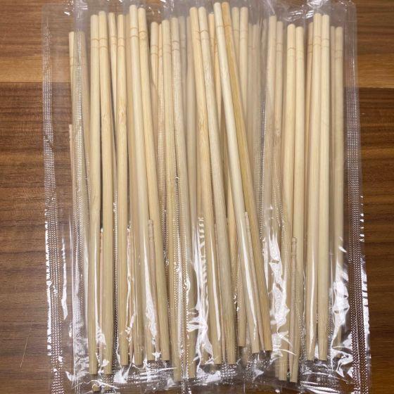 4000膳＋おまけ付き】竹丸箸 5.0mm OPP完封（印字ナシ） 楊枝入 個包装
