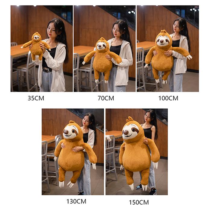 ぬいぐるみ ナマケモノ 人形 特大 大きい なまけもの おもちゃ 玩具