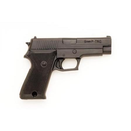 訓練用 擬製銃 9mm拳銃型ラバー製模擬銃 芯あり 自衛隊 : PKウェーブ