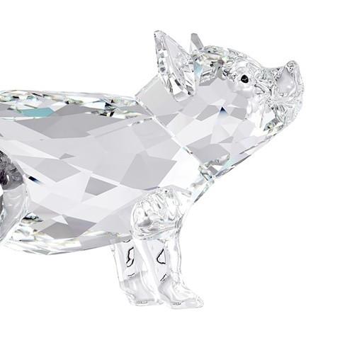 SWAROVSKI（スワロフスキー） 『子ブタ』 5004707 : スワロフスキー