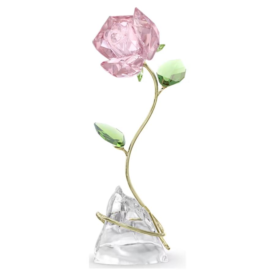 SWAROVSKI（スワロフスキー） クリスタル 置物 花 Florereローズ