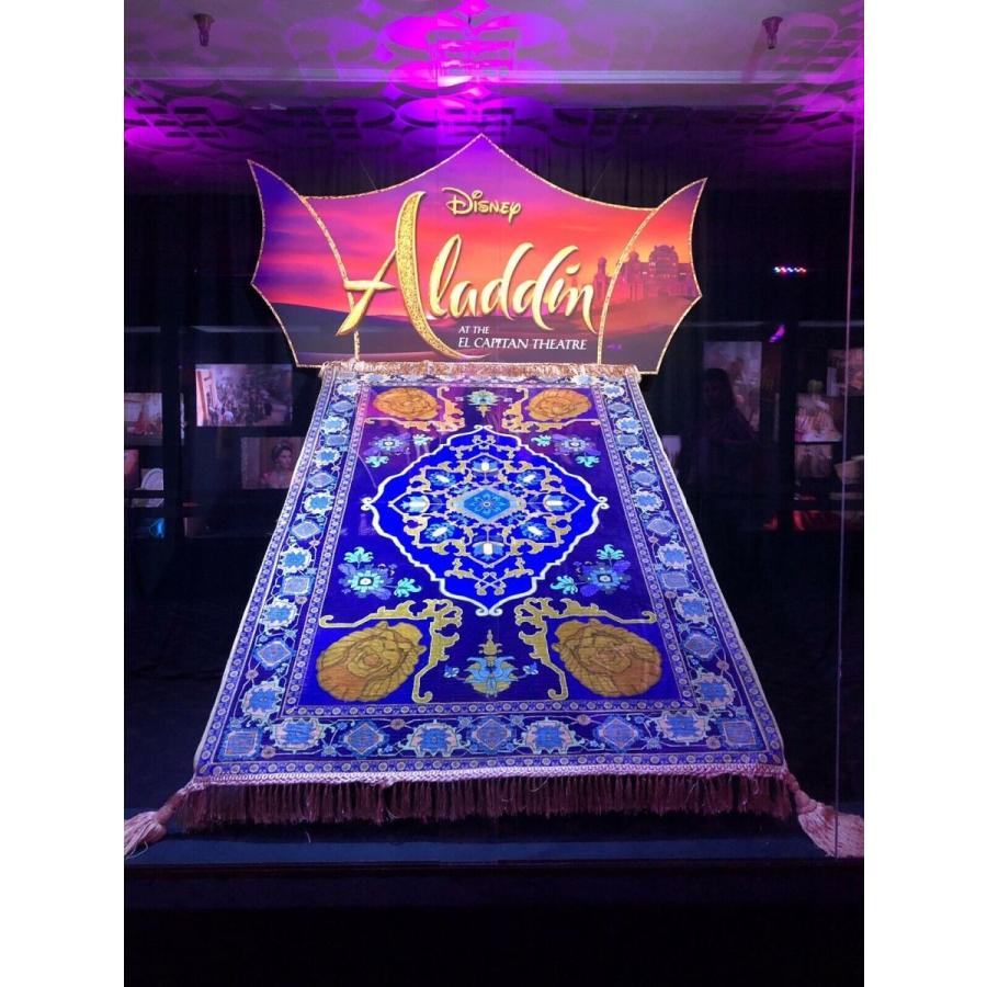 Aladdin アラジン ディズニー 実写映画 2019 魔法のじゅうたん ラグ