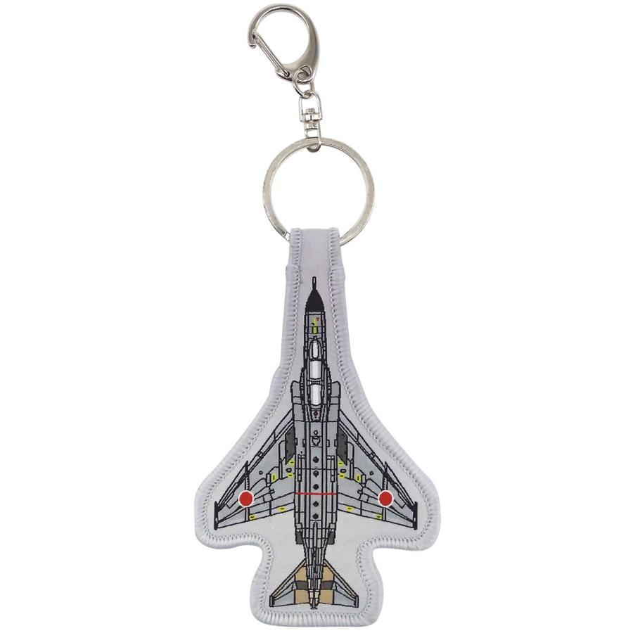 キーホルダー 航空自衛隊 ししゅうおりタグ 機体型 F-4EJ改 ファントム