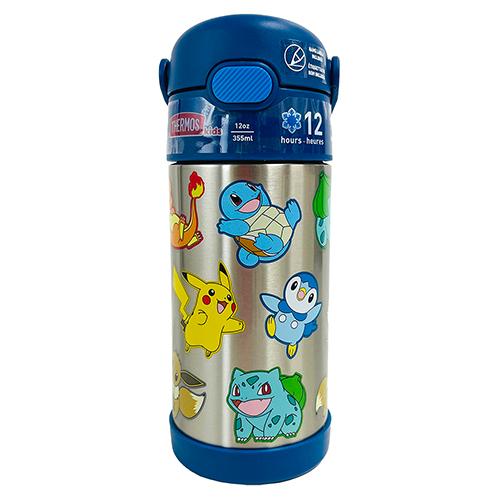 THERMOS（サーモス） ストローボトル 替えストロー セット ( ポケモン