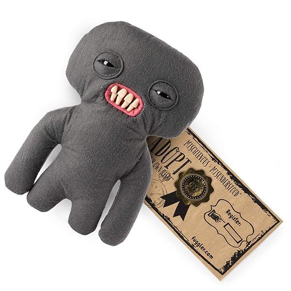 Fuggler ファグラー ぬいぐるみ（中） ＜Squidge_Grey＞ : クアトロ