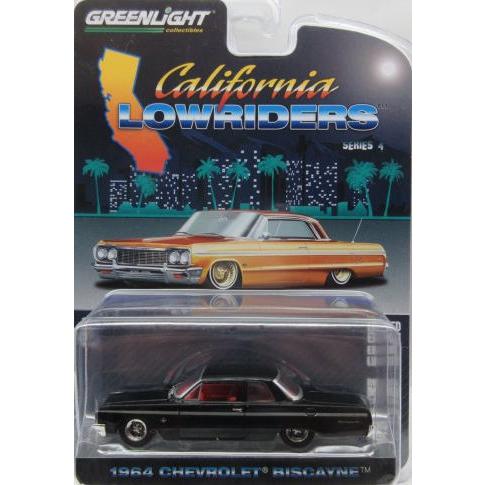グリーンライト 1/64 シボレー ビスケイン 1964 Chevrolet Biscayne