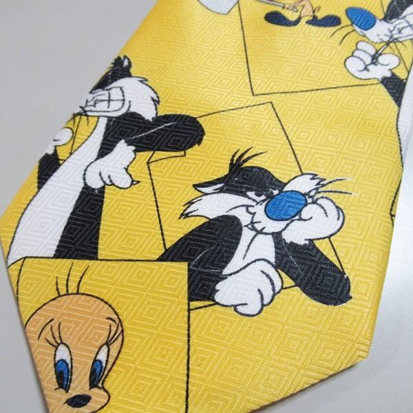 ネクタイ トゥイーティー シルベスター ルーニーテューンズ Looney