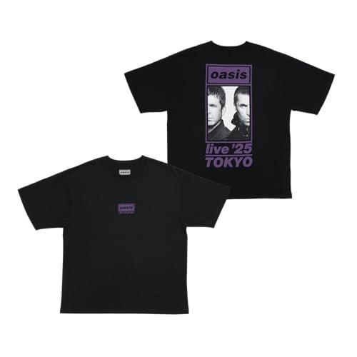 Oasis Tシャツ L TOKYO 東京限定 江戸紫 オアシス 2025 日付入り 10/26