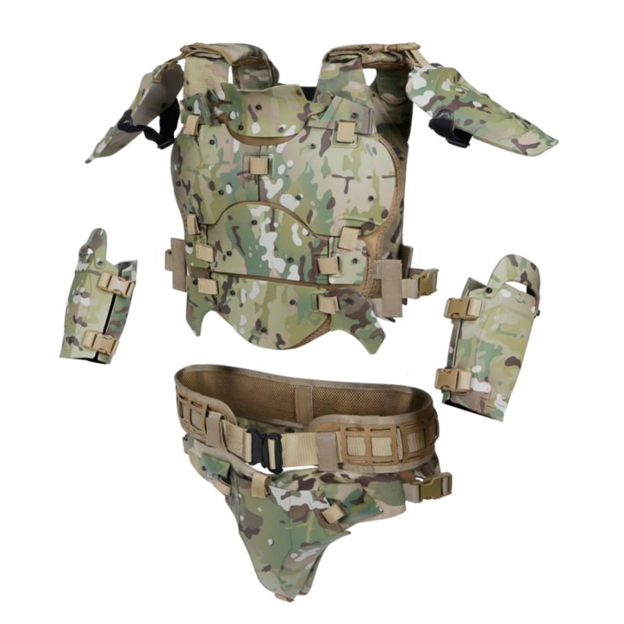 プロテクトアーマーセット ARMOR SUIT サバゲー装備 MOLLE対応