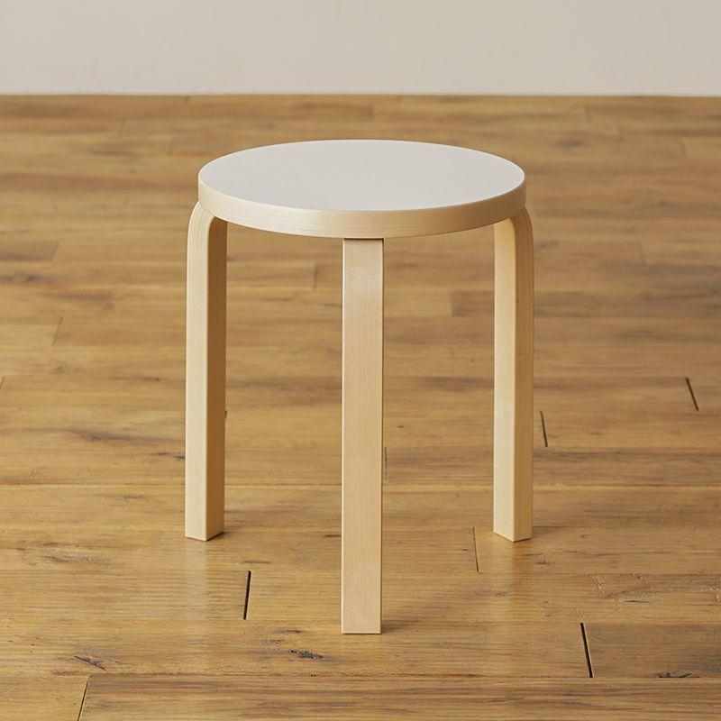 スツール 60 アルテック Artek STOOL60 アアルト ホワイトラミネート