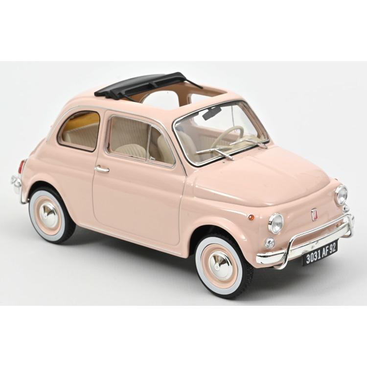 ノレブ 1/18 フィアット 500L オープンルーフ 1968 ピンク : 寝具