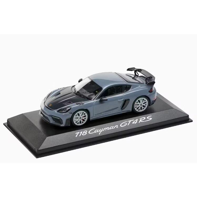 ミニチャンプス 1/43 ポルシェ 718 ケイマン GT4 RS 982 Arctic Grey