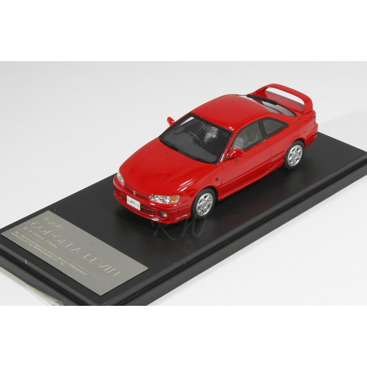 ハイストーリー 1/43 トヨタ カローラ レビン BZ-R スーパーレッド2