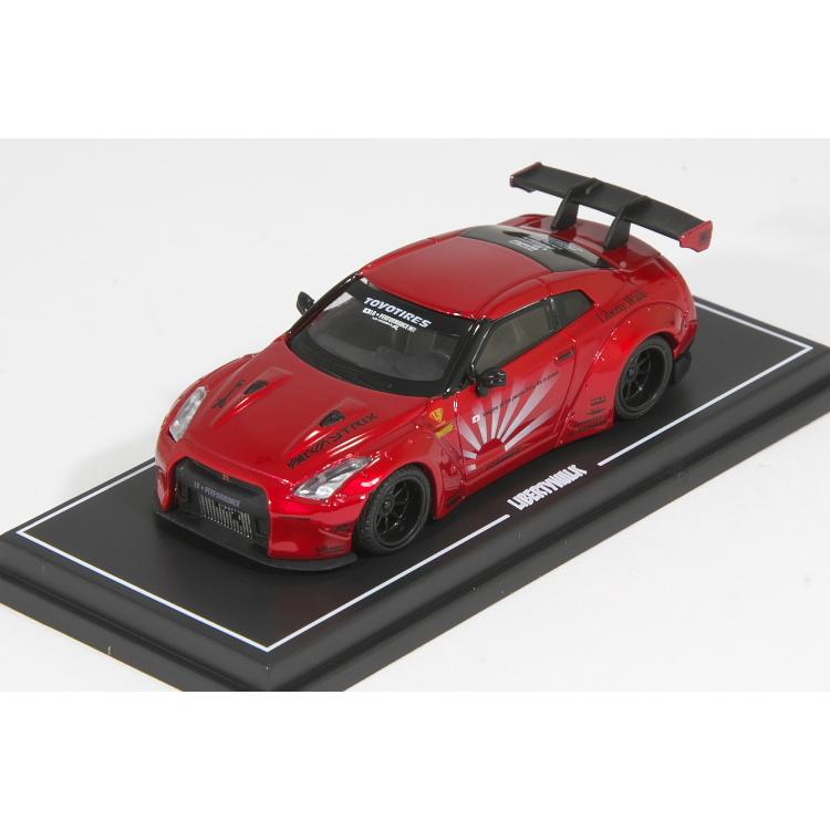 京商 トミカサイズTSM MINI GT 1/64 LB☆WORKS Nissan GT-R (R35) Rear