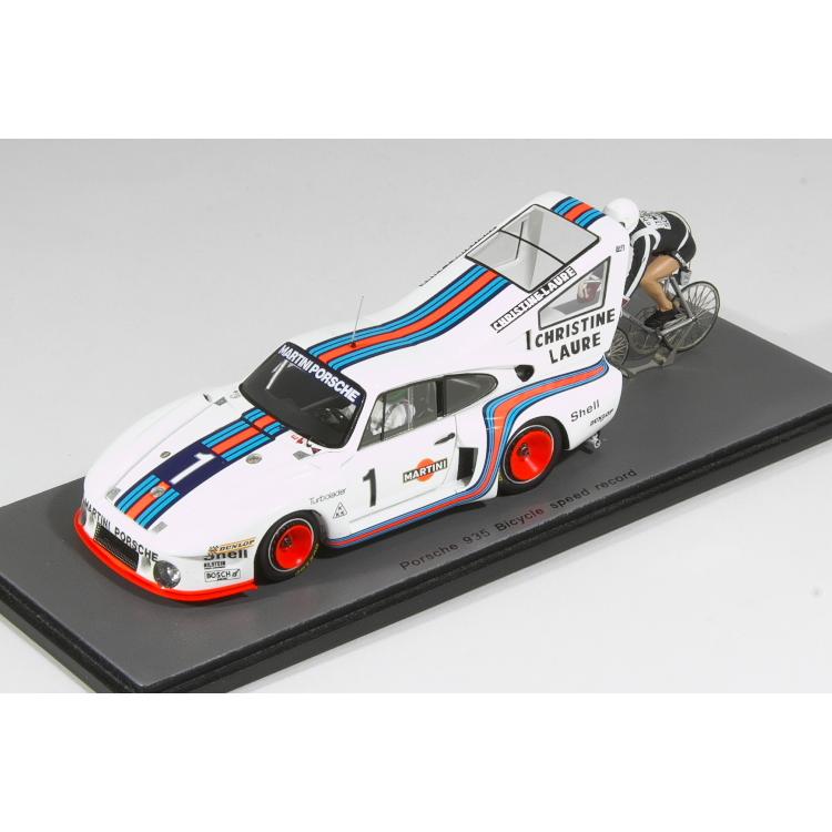 スパーク 1/43 ポルシェ 935 自転車 スピード レコード マルティニ