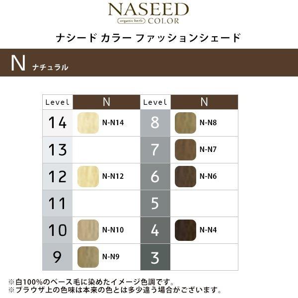 napla（ナプラ） ナシードカラー ファッションシェード 1剤 ナチュラル