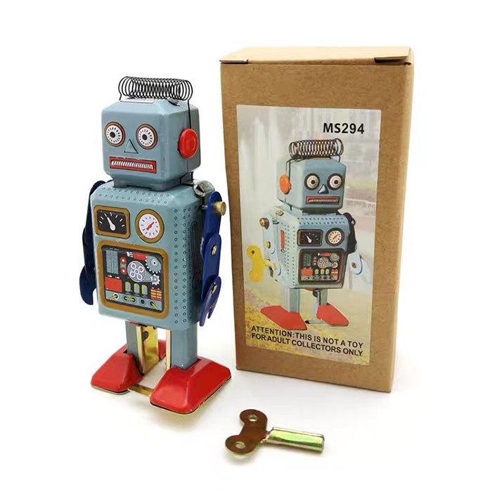 おもちゃ ブリキ ロボット君 懐かしい レトロ アンティークの