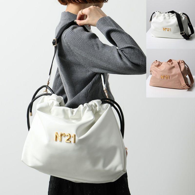 N°21（ヌメロヴェントゥーノ） 巾着バッグ Eva Eco Large エヴァ