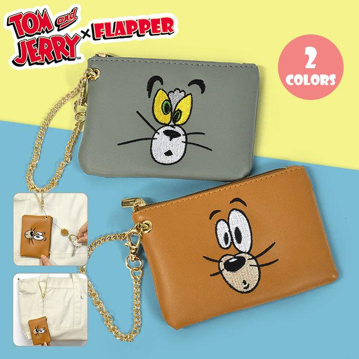 flapper_bags トムとジェリー パスケース 定期入れ グッズ レディース