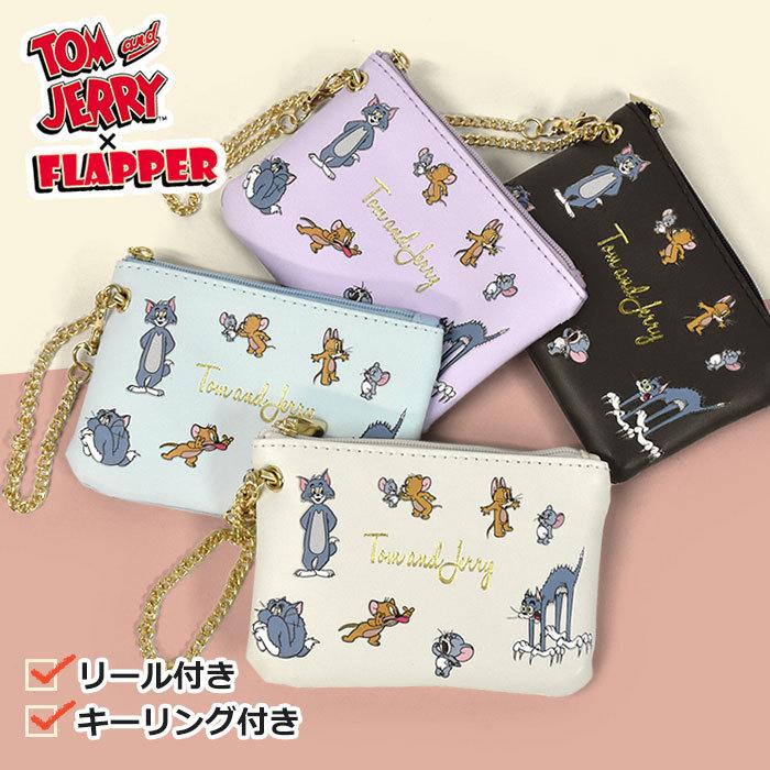 flapper_bags トムとジェリー パスケース 定期入れ グッズ レディース
