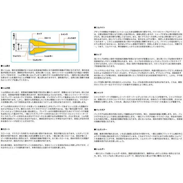Vincent Bach 6-1/2AL 細管 マウスピース アウトレット 箱なしキズ凹み