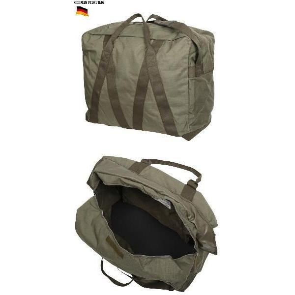 MILITARY（ミリタリー） 実物 ドイツ軍 パイロットバッグ USED バッグ