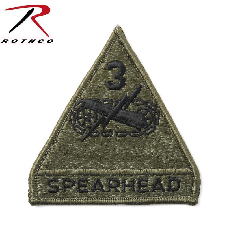 ROTHCO（ロスコ） 72106 SPEARHEAD 3RD ARMORED パッチ ワッペン
