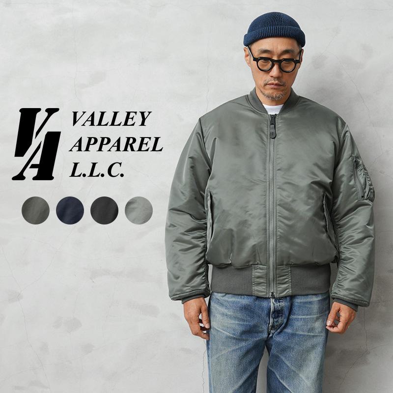 VALLEY APPAREL（バレイアパレル） VA1001 MA-1 フライトナイロン