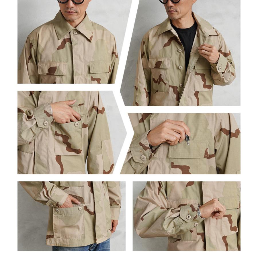 MILITARY（ミリタリー） 実物 USED 米軍 3カラーデザートカモ DCU